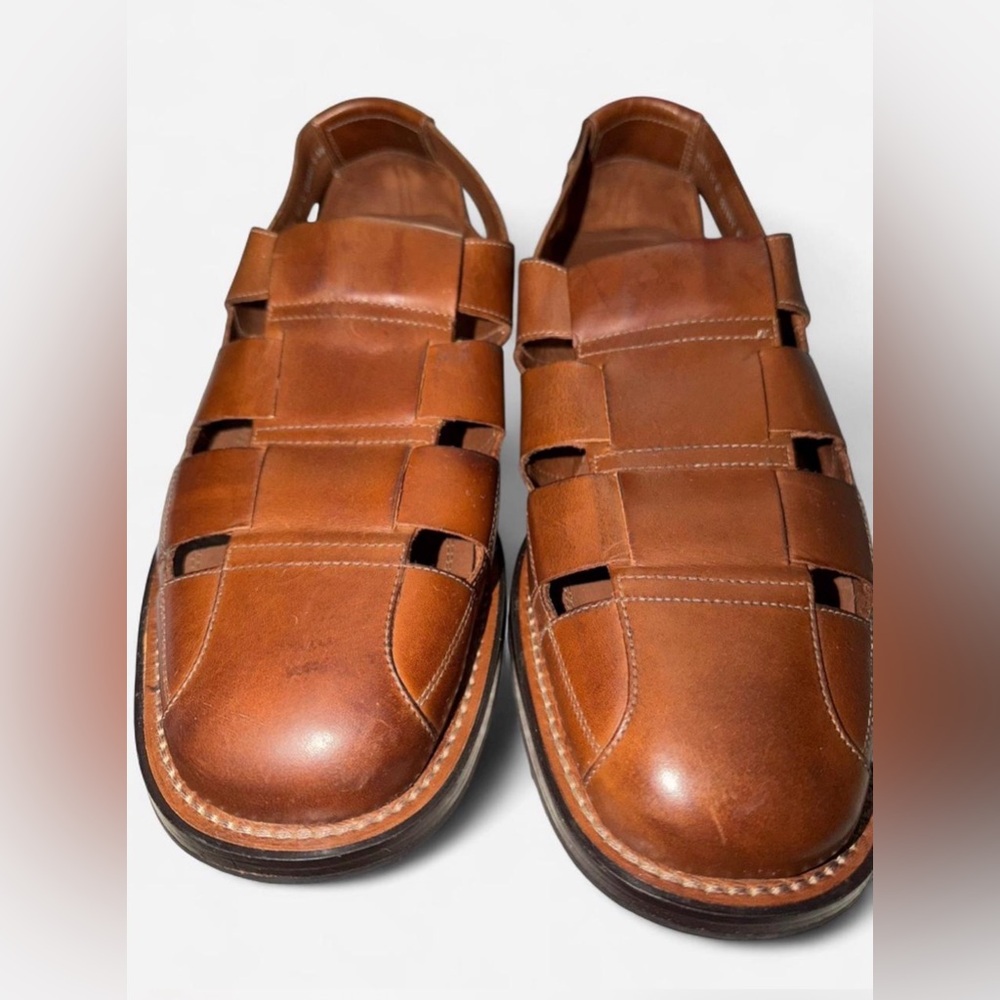 Cole Haan Brown Leather Sandals
